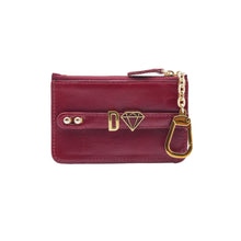 Görseli Galeri görüntüleyiciye yükleyin, GLAM. Kişiselleştirilebilir Mini Cüzdan Burgundy
